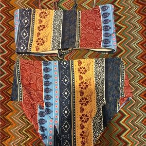 SHEIN Multicolor Boho Bikini Set